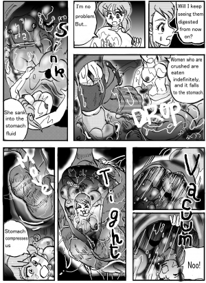 [Mashiba Kenta (Stuka)] The real vore of the gaintess & Man-sucking leech fear  - Page 7
