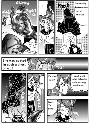 [Mashiba Kenta (Stuka)] The real vore of the gaintess & Man-sucking leech fear  - Page 14